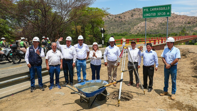 MTC inicia la construcción del puente Carrasquillo en Piura