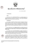 Vista preliminar de documento RM N° 00039-2025-DE (Autorizar el ingreso al territorio de la República a cinco (5) efectivos militares de SICOFAA)