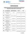 Vista preliminar de documento CRONOGRAMA PARA ENCARGATURAS 2025