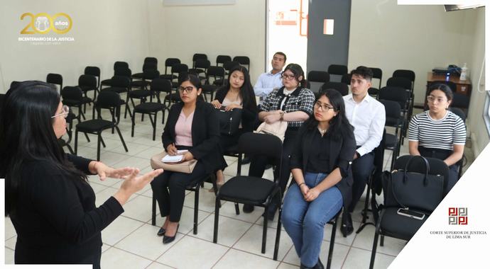 Integración de secigristas a la Corte Superior de Justicia de Lima Sur
