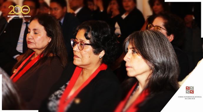 Presidenta de la Corte Superior de Justicia de Lima Sur participó en Ceremonia en conmemoración de la Batalla de Miraflores