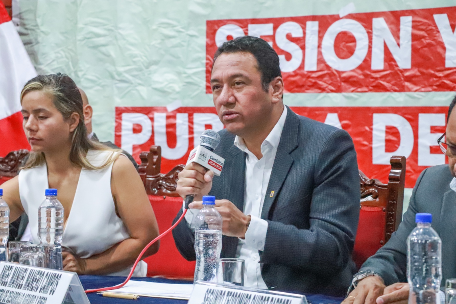 Ministro Manero participó en la VI sesión extraordinaria y IV Audiencia Pública Descentralizada de la Comisión Agraria