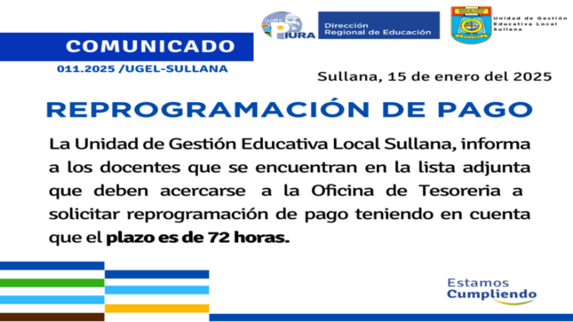 Comunicado N°11-2025