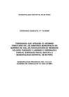 Vista preliminar de documento ORDENANZA Nº 176-MDMP - ARBITRIOS MUNICIPALES 2025 - MI PERU EL PERUANO ok