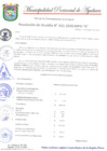 Vista preliminar de documento RESOLUCION DE ALCALDIA N°421-2020-MPA- A