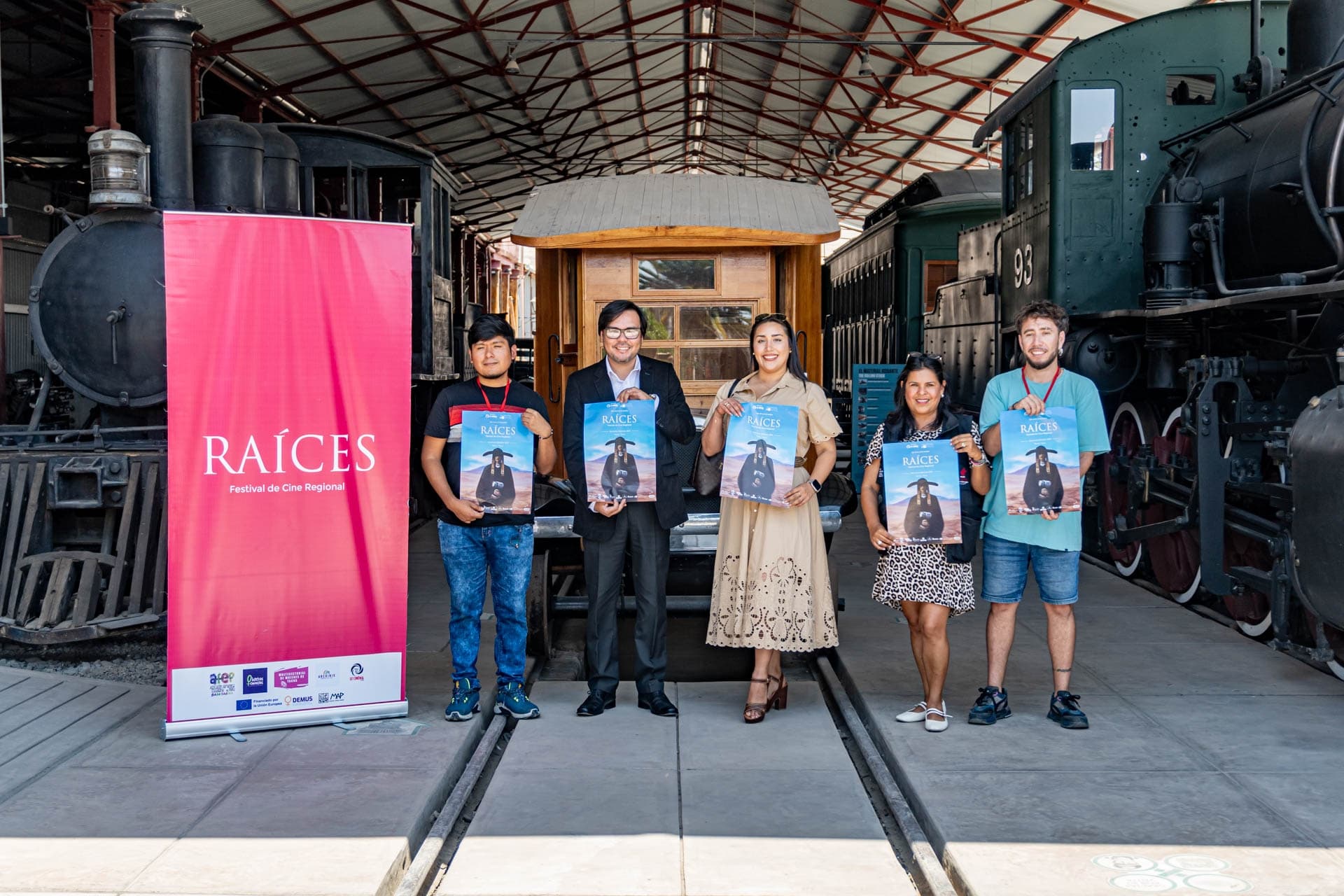 Talleres, charlas y proyección de películas del Festival de Cine Regional Raíces se realizarán en el Museo Ferroviario