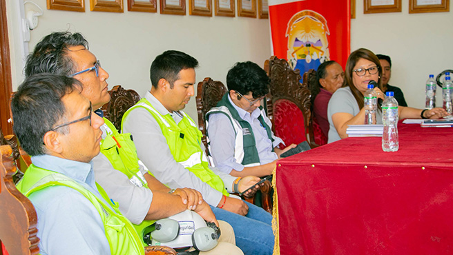 Problemática de los trabajos de la defensa ribereña en Huarmey
