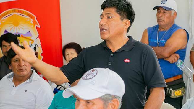 Problemática de los trabajos de la defensa ribereña en Huarmey