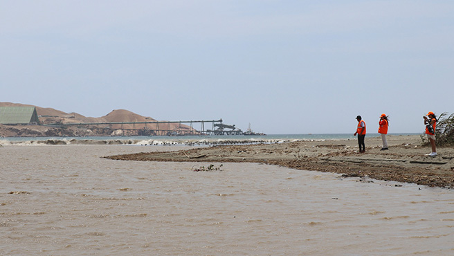 Desembocadura del Rio Huarmey