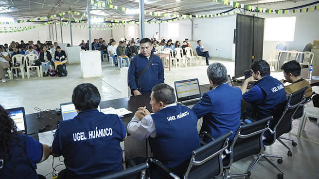 Adjudicación docentes UGEL Huánuco