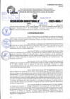 Vista preliminar de documento R.D N° 015-2025