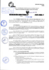 Vista preliminar de documento R.D N° 019-2025