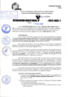 Vista preliminar de documento R.D N° 020-2025