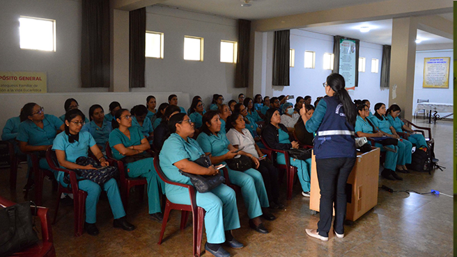 Fortalecen capacidades del personal de enfermería en promoción de la salud mediante trabajo interinstitucional
