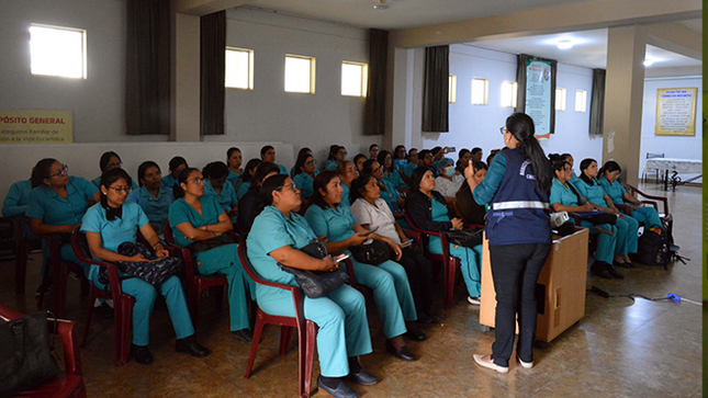 Fortalecen capacidades del personal de enfermería en promoción de la salud mediante trabajo interinstitucional