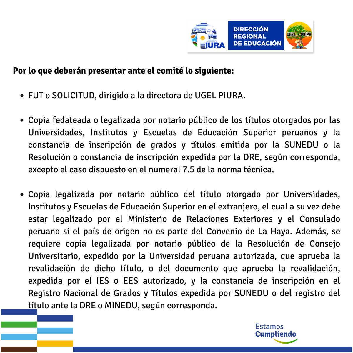 comunicado