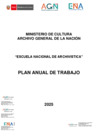 Vista preliminar de documento Plan Anual de Trabajo ENA - 2025