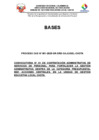Vista preliminar de documento Convocatoria de trabajo Proceso CAS 001 - 2025