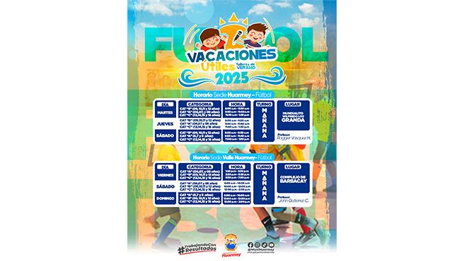 Vacaciones Útiles 2025
