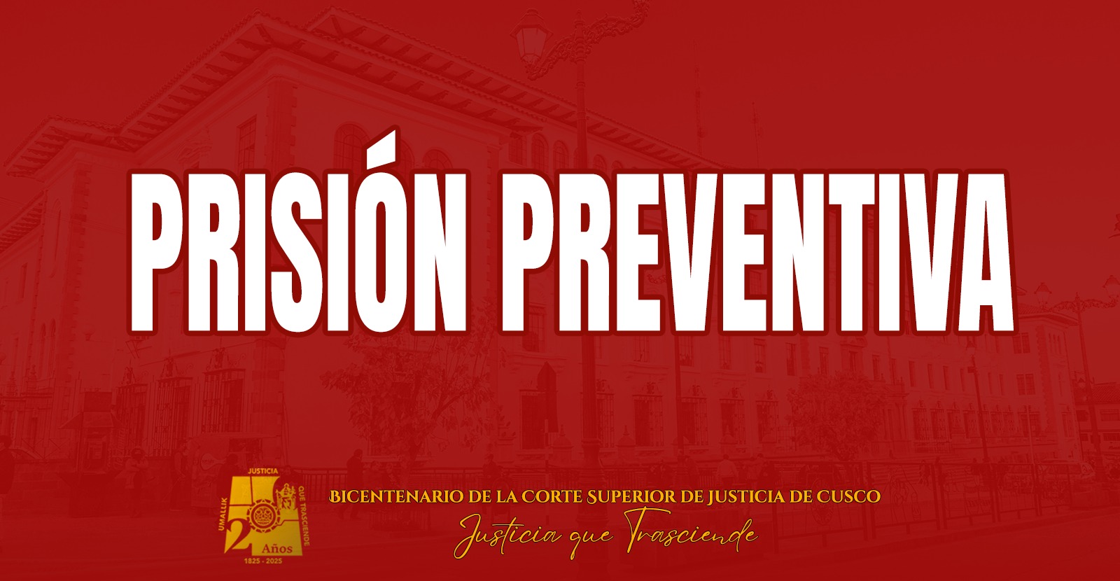 Primer Juzgado de Investigación Preparatoria de Cusco dictó 6 meses de prisión preventiva  por el presunto delito de homicidio culposo