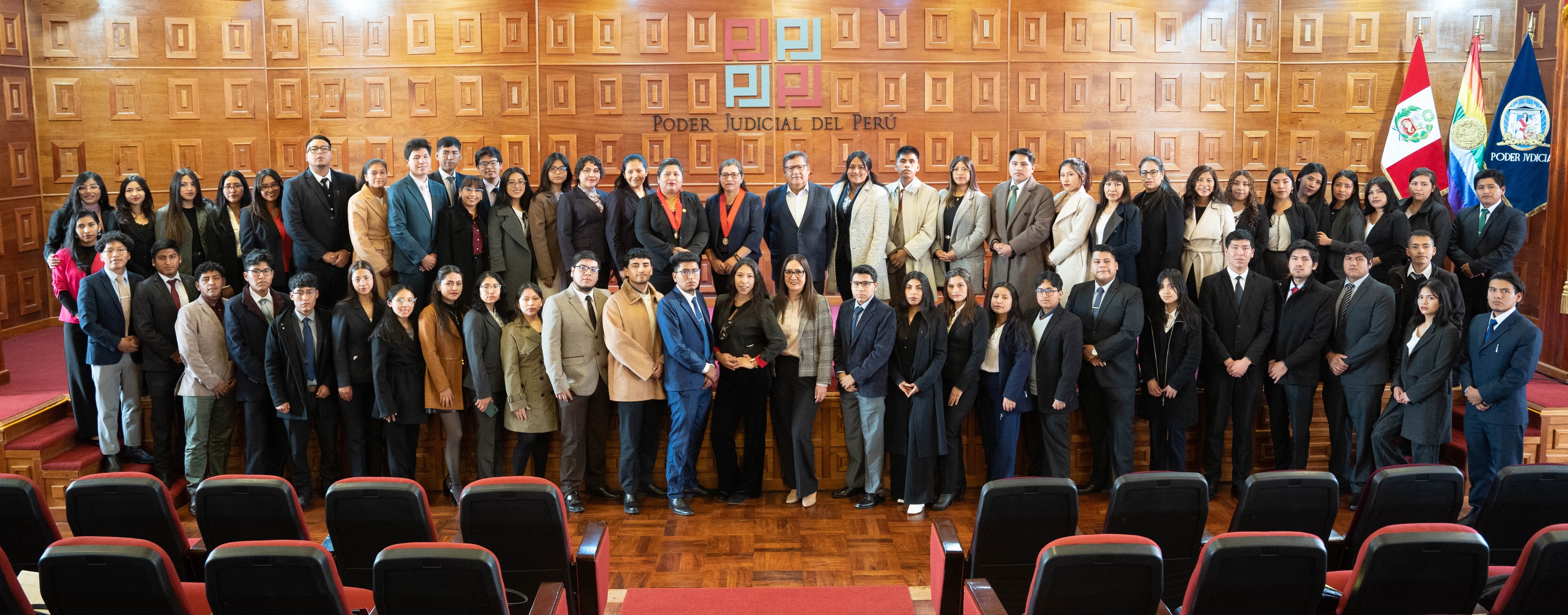 Corte de Cusco dio la bienvenida a 61 estudiantes de derecho al programa SECIGRA 2025