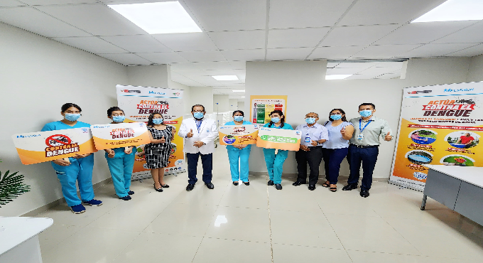 EsSalud instala camas para pacientes con dengue en Tumbes