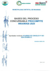 Vista preliminar de documento BASES APROBADAS DEL PROCESO CONCURSABLE PROCOMPITE INKAWASI-2025 1 