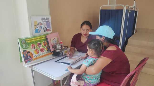 Campaña médica gratuita llegó al C.P. Molinopampa - Malvas 