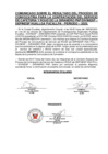 Vista preliminar de documento COMUNICADO DE DESIERTA  DE CONVOCATORIA DE ROUD 2025.