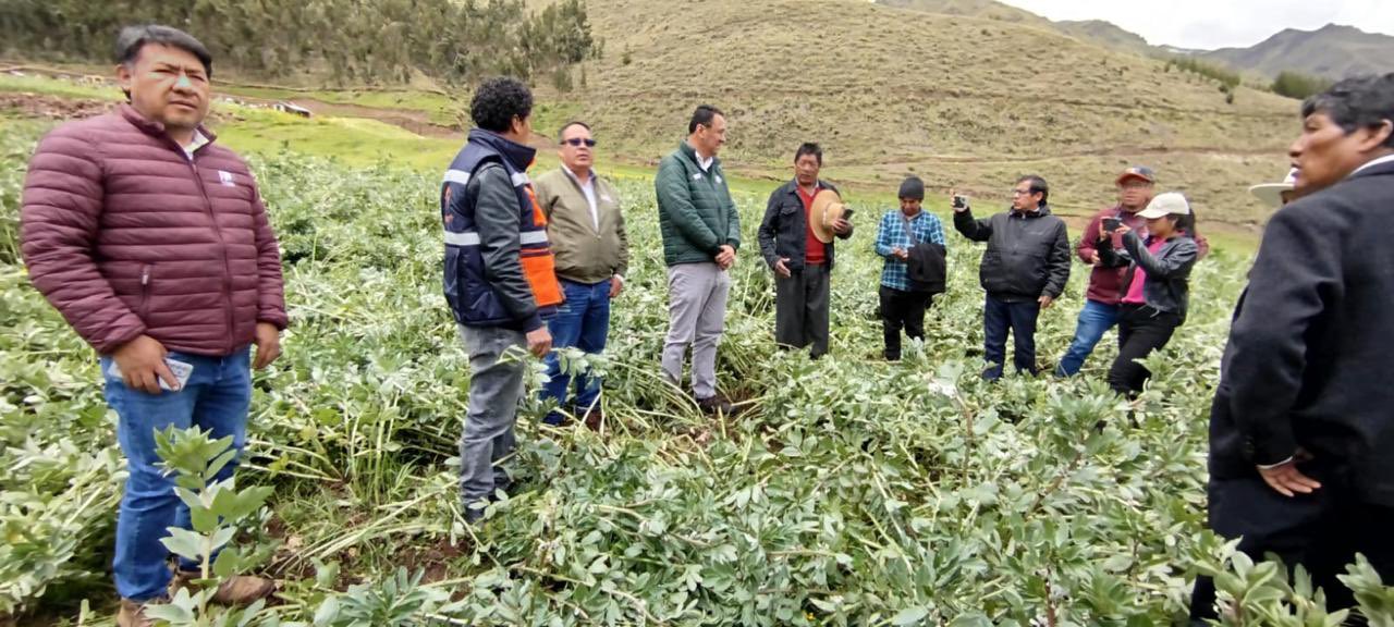 MIDAGRI: Ministro Manero llegó a Cusco para reforzar atención de productores agropecuarios afectados por nevadas y granizadas