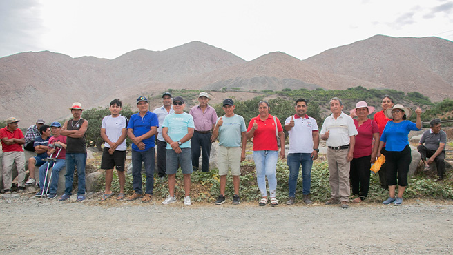 Municipalidad inicia el proyecto de mejoramiento y ampliación del sistema de alcantarillado y construcción del PTAR en Huamba Baja