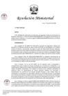 Vista preliminar de documento RM N° 00047-2025-DE (Autorizar el ingreso al territorio de la República a un (01) efectivo militar de los EEUU sin arma de guerra)