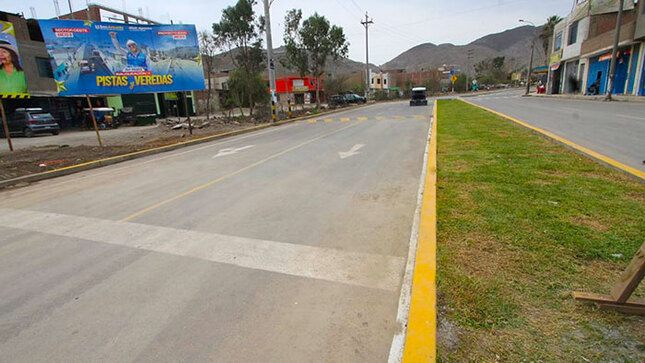 Mejores pistas, mayor fluidez vehicular 