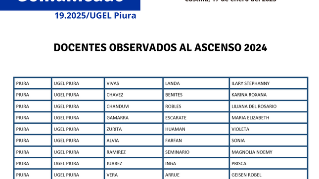 comunicado