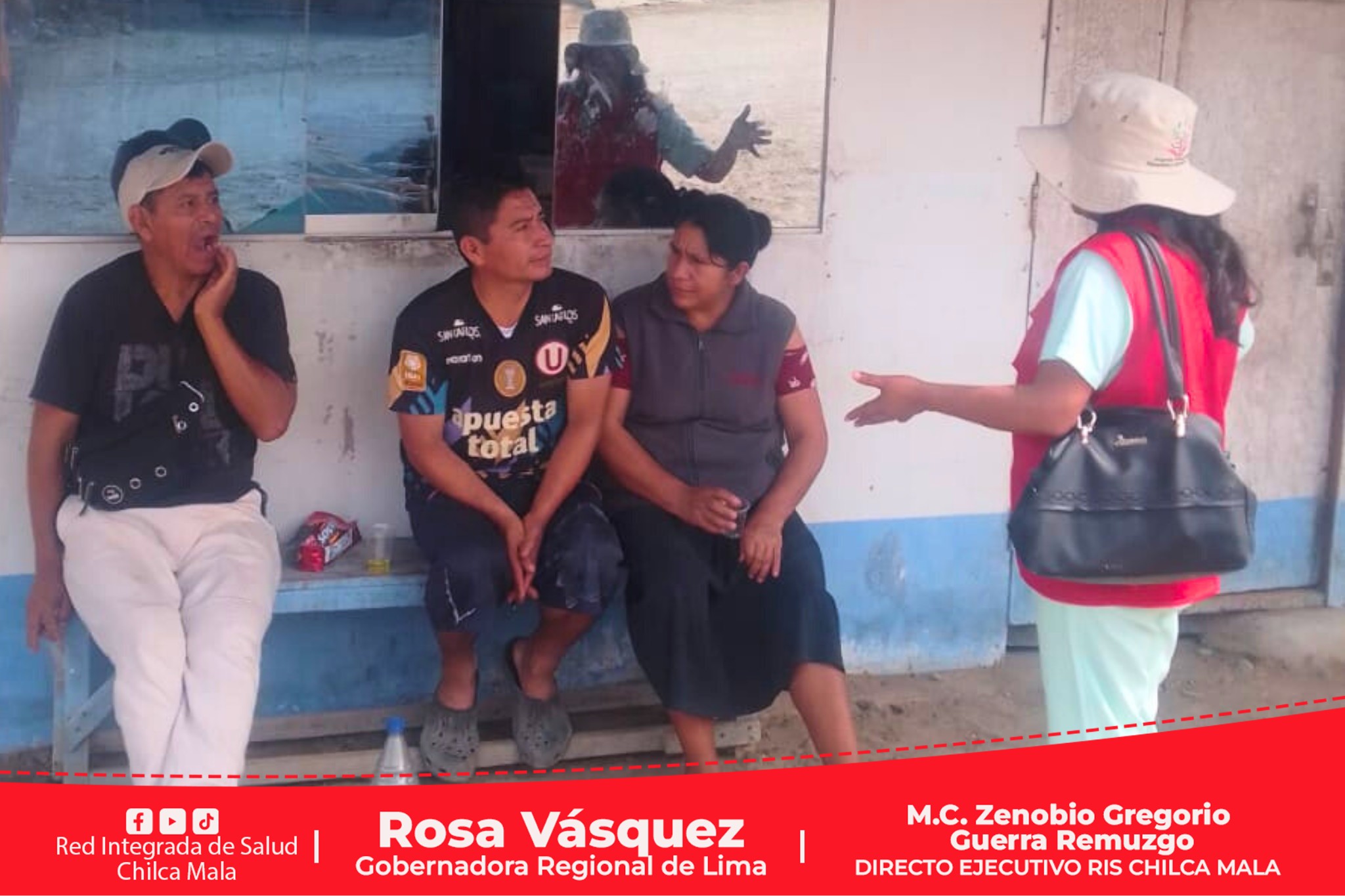 RIS Chilca Mala interviene viviendas para evitar la reproducción del zancudo que transmite el dengue