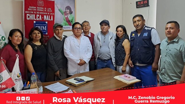 Director Ejecutivo de la RIS Chilca Mala sostiene reunión con autoridades del distrito de Viscas - Yauyos