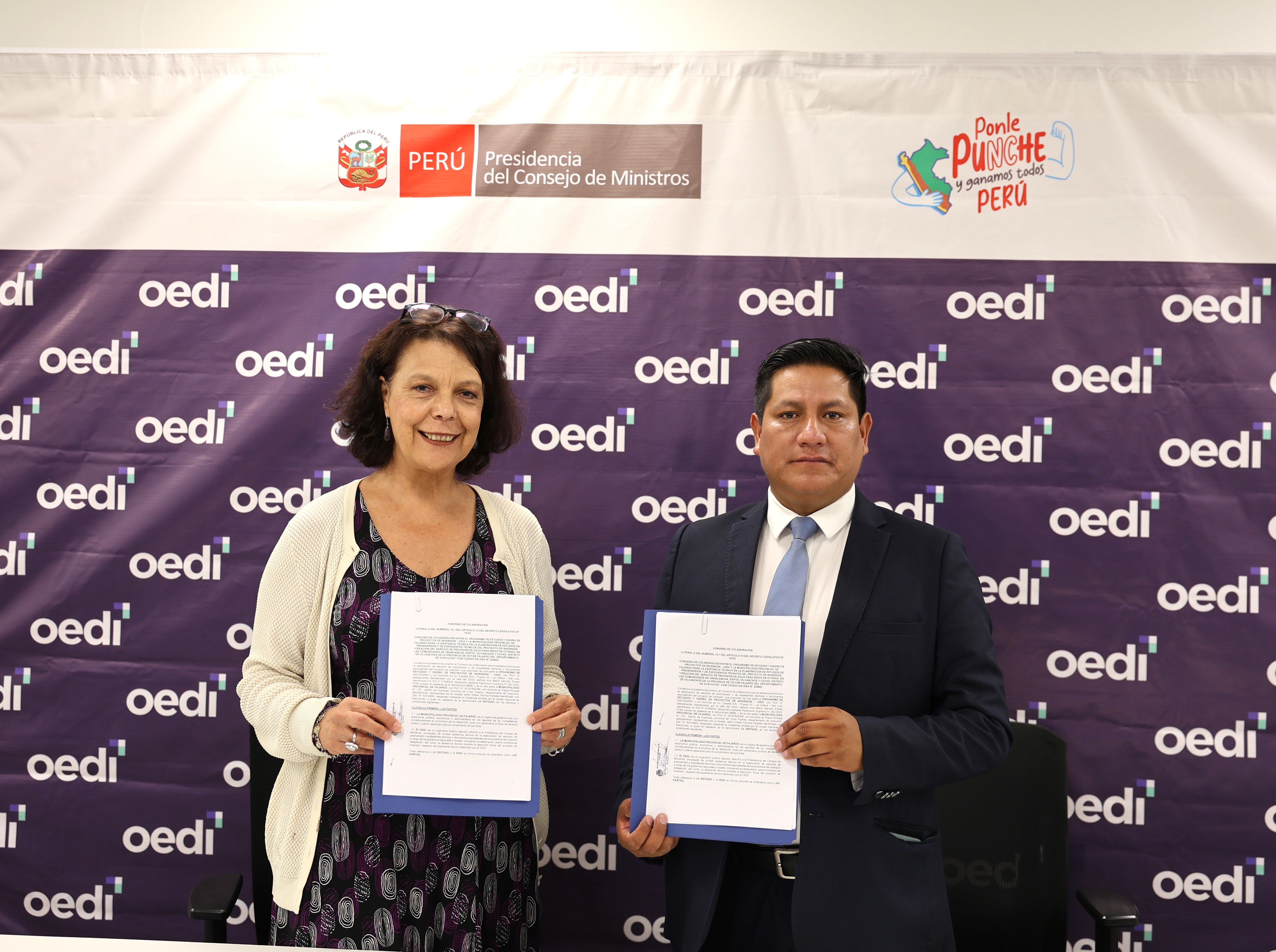 OEDI y Municipalidad Provincial de Fajardo 