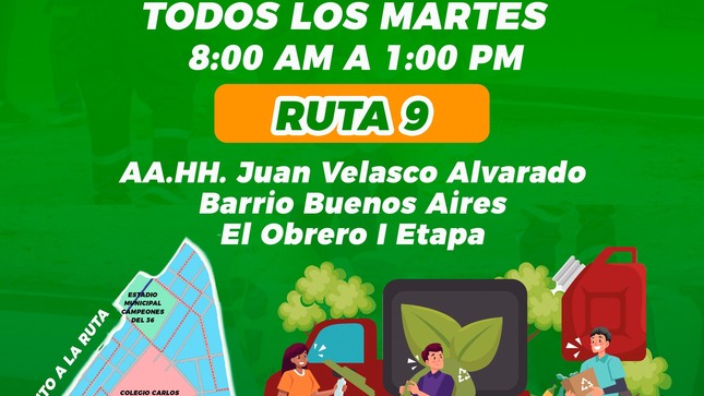 El Programa RECICLA inicia para transformar Sullana

