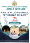 Vista preliminar de documento VERSION 1.1: PADSC DISTRITO DE LONYA GRANDE 2024-2027