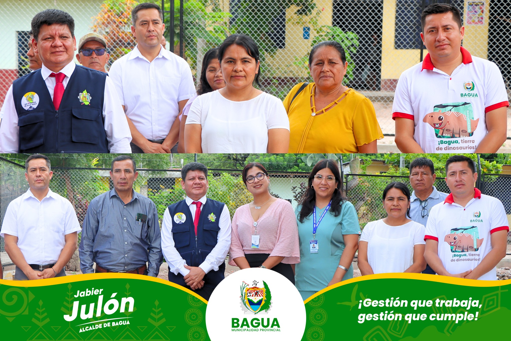 inauguraciรณn del techo metรกlico en la red de salud