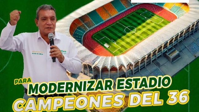 Gran paso para la modernización del Estadio Campeones del 36


