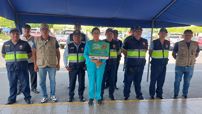Serenazgo de Huarmey recibe capacitación contra el dengue