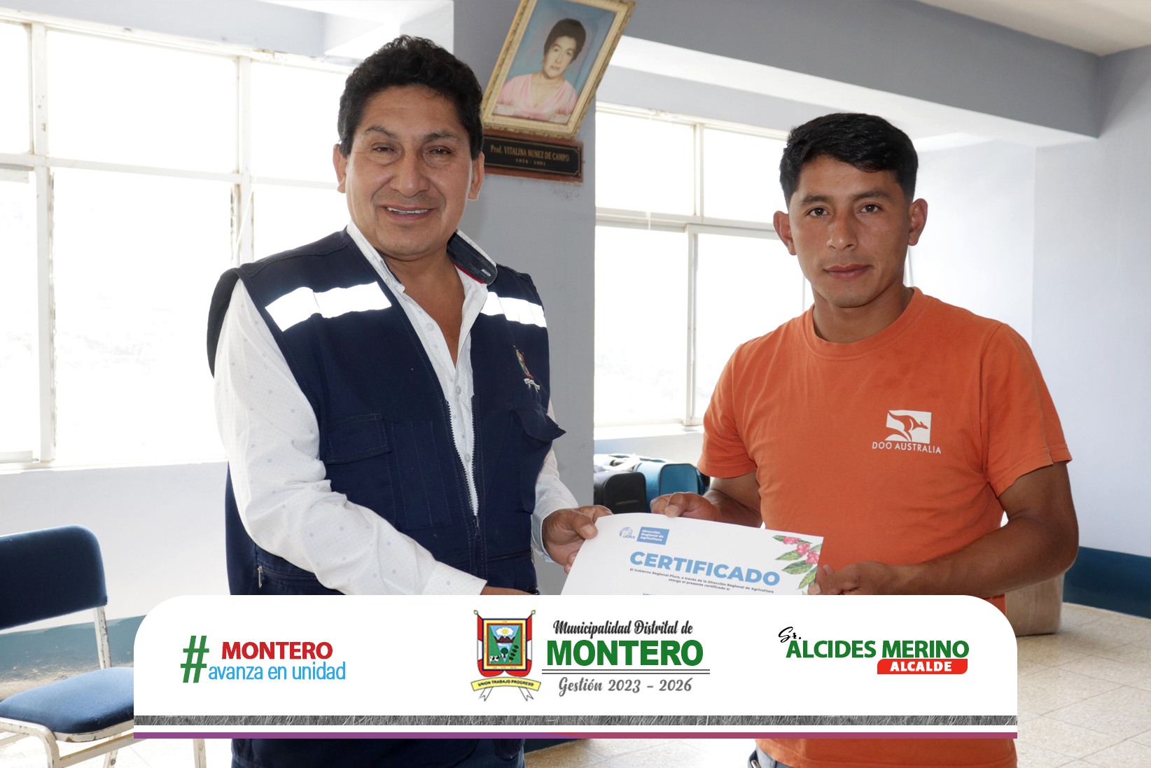 MDM Realiza Clausura de Escuelas de Campo del Proyecto Inversión Publica Café