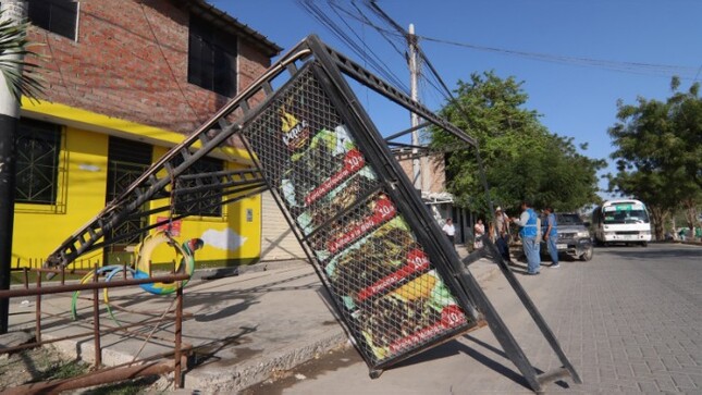 Retiro de estructuras 