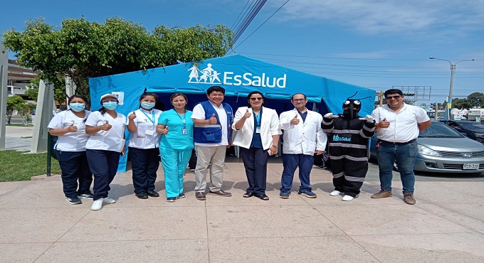 EsSalud Áncash atendió a más de 180 pacientes de Nuevo Chimbote en exitosa campaña médica