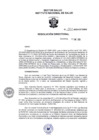Vista preliminar de documento RD N° 001-2025-CETS-INS (Pauta Metodológica Evaluación Multicriterio para generar recomendaciones de uso de tecnologías sanitarias oncológicas de alto costo)