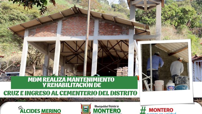 Mejoramiento del Cementerio del Distrito de Montero 