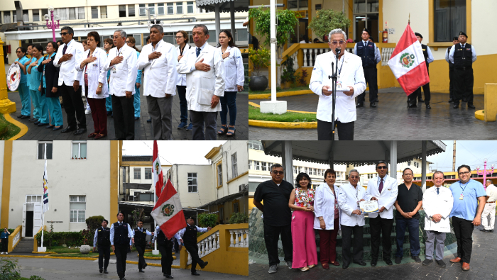 La Unidad de Cuidados Intermedios (UCIN) y el nuevo Consejo Directivo del Cuerpo Médico del INSN fueron reconocidos en la ceremonia de Compromiso INSN.