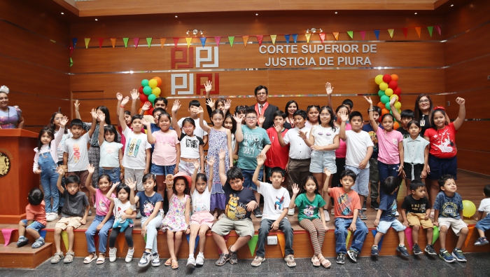 Corte Superior de Piura inauguró talleres de vacaciones útiles “Justikids 2025”