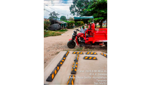 Trabajando para promover la movilidad sostenible en Tarapoto. 
